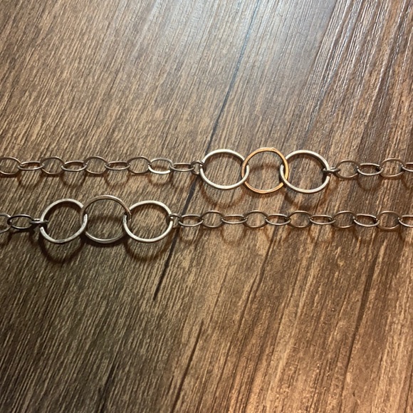 Antiqued silver inspired 29” versatile necklace - Picture 5 of 6